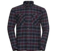 Jack Wolfskin Baja Flannel Shirt M check dark navy (T0003) M