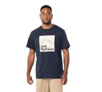 Jack Wolfskin Herren Brand T M T-Shirt Shortsleeve