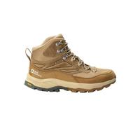 Jack Wolfskin Wanderschuhe Cyrox Texapore Mid (Leder/Textil, wasserdicht) braun Herren, Größe Euro (US) 43 (10)