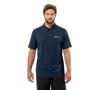 Jack Wolfskin Herren DELGAMI Polo M T-Shirt, Night Blue, M