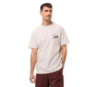 Jack Wolfskin Discover T-Shirt Men Herren T-shirt aus Bio-Baumwolle L sea shell sea shell