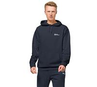Jack Wolfskin Kapuzenpullover Essential – Bio-Baumwolle – Nachtblau – Herren Größe M