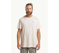 Jack Wolfskin Herren Essential M T-Shirt, Cotton White, L EU