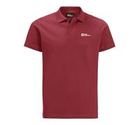 Jack Wolfskin Herren Essential Polo M T-Shirt, deep Ruby, M