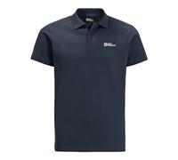 Jack Wolfskin Freizeit-Polo Essential (Bio-Baumwolle) nachtblau Herren, Größe L