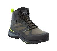 Jack Wolfskin Herren Force Striker Texapore Mid M, Lime / Dark Green, 42.5 EU