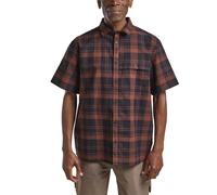 Jack Wolfskin Herren Great Plains Shirt Hemd, Check Dark Navy, XXL EU