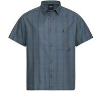 Jack Wolfskin Hot Trail Shirt Men Hemd aus Baumwolle Herren M checks CHECK blue orchid
