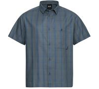 Jack Wolfskin Hot Trail Shirt Men Hemd aus Baumwolle Herren XL checks CHECK blue orchid