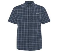 Jack Wolfskin - Norbo S/S Shirt - Hemd, Gr. L, blau (CheckMidnightSky)