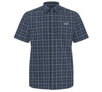 Jack Wolfskin - Norbo S/S Shirt - Hemd, Gr. XL, blau (CheckMidnightSky)