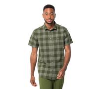 Jack Wolfskin Herren Highlands M Shirt Shortsleeve, Greenwood Checks, 3XL EU