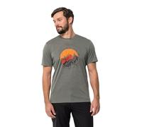 Jack Wolfskin Herren Hiking S/S M T Shirt Shortsleeve, Gecko Green, 3XL EU