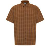 Jack Wolfskin Funktionshemd Meseta Shirt M Kurzarm kariert autumn leaves Herren XL