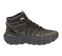 Jack Wolfskin Wanderschuhe Wild Hike Texapore Mid (wasserdicht) braun/schwarz Herren, Größe Euro (US) 43 (10)