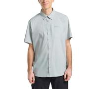 Jack Wolfskin Herren Norbo S/S Shirt Hemd, Cool Grey Check, M EU