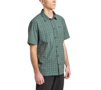 NORBO S|S SHIRT M HEDGE GREEN CHECKS M