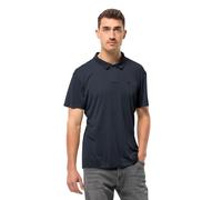 Jack Wolfskin Herren PIKEH Polo M T-Shirt, Night Blue, L