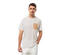 Jack Wolfskin Herren Pocket KARANA T M T-Shirt, sea Shell, 56