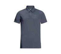 Jack Wolfskin - Herren Polo Shirt blau NAVY - Gr. - DE M (50)