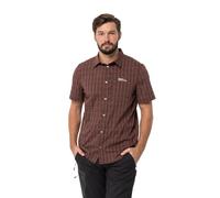 Jack Wolfskin Herren Rays Stretch Vent Men Shirt Shortsleeve, Atacama Red, M EU
