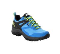 Jack Wolfskin Wanderschuhe Rebellion Guide Texapore Low (Trekking, wasserdicht, 100% PFC-frei) blau Herren, Größe Euro (US) 43 (10)