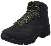 Jack Wolfskin Trekking-Wanderschuhe Rebellion Texapore Mid (Nubukleder, wasserdicht) schwarz Herren, Größe Euro (US) 41 (8,5)