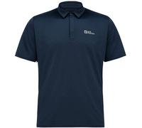 Jack Wolfskin Herren DELGAMI Polo M T-Shirt, Night Blue, M