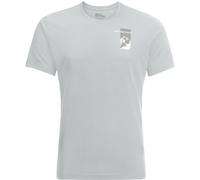 JACK WOLFSKIN Herren Shirt VONNAN S/S GRAPHIC T M (1809941) M cool grey