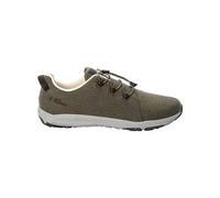 Jack Wolfskin Herren Spirit Wool Low M Sneaker, Island Moss, 44.5 EU