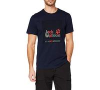 Jack Wolfskin Herren T-Shirt 365 Hideaway T-Shirt, Night Blue, M, 1806622
