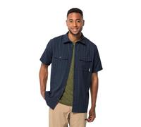 Thompson Shirt Men Herren Kurzarmhemd Reisehemd Outdoor, M M night blue checks