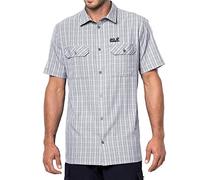 Jack Wolfskin Herren Thompson Shirt Men Schnelltrocknendes Outdoor Hemd Kurzarm