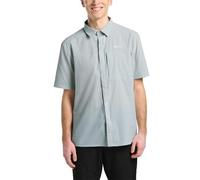 Funktionshemd JACK WOLFSKIN "VANDRA S/S SHIRT M", Herren, Gr. S (48), Normalgrößen, grau (cool, grau), Obermaterial: 85% Polyamid, 15% Elasthan. Futter: 100% Polyester, Hemden (75877122-S) cool, grau
