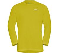 Jack Wolfskin Herren Vonnan Ls M T-Shirt, Chartreuse, XXL EU