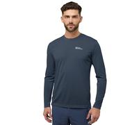 Jack Wolfskin Herren Vonnan Ls M T-Shirt, Midnight Sky, XL EU