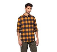 Jack Wolfskin Herren Wanderweg Shirt Hemd, Mustard, M EU