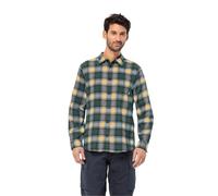 Jack Wolfskin Wanderweg Shirt Men Flanellhemd Herren 2XL teal teal