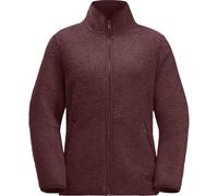 Jack Wolfskin HIGH CURL JACKET W Damen Sweatshirt, rot, größe XS