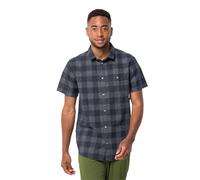 Jack Wolfskin Highlands Shirt Men Kurzarm Wanderhemd Herren S miscellaneous,blue Night Blue Checks