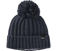 Jack Wolfskin Highloft Knit Damen Mütze, blau M