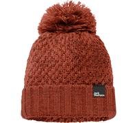 Jack Wolfskin Highloft Knit Damen Mütze, rot M
