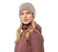 Jack Wolfskin Stirnband (Strickmuster) Highloft Knit Headband - grau Damen, Größe M