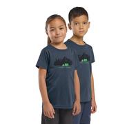 Jack Wolfskin Hiking Graphic T-Shirt Kids Funktionsshirt Kinder 140 multi color PRINT midnight sky
