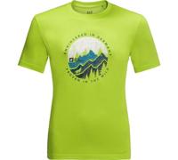 Jack Wolfskin HIKING T M Herren Funktionsshirt, hellgrün, größe L