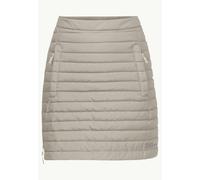Jack Wolfskin ICEGUARD SKIRT Damen Rock Isolationsrock Winterrock dusty grey S