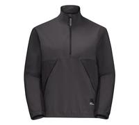 Jack Wolfskin Teen Halfzip Youth Softshelljacke Jugendliche 152 schwarz granite black