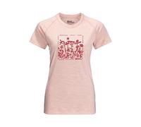 Jack Wolfskin Kammweg T-Shirt Rose Smoke S