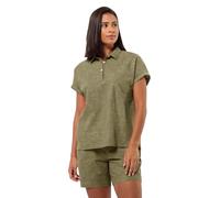Jack Wolfskin Karana Shirt Women Kurzarm Bluse Damen M braun bay leaf