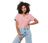 JACK WOLFSKIN Damen Hemd KEPLER SHIRT WOMEN tulip red checks M (4064993179422)